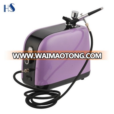 HS-386K Best sell china makeup new liquid lipstick airbrush compressor