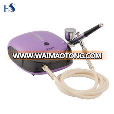 HS-M901K airbrush makeup air compressor set