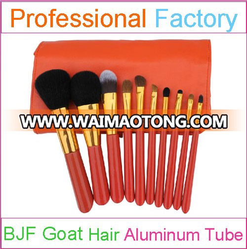 10pcs professional makeup set with perfect makeup brushes